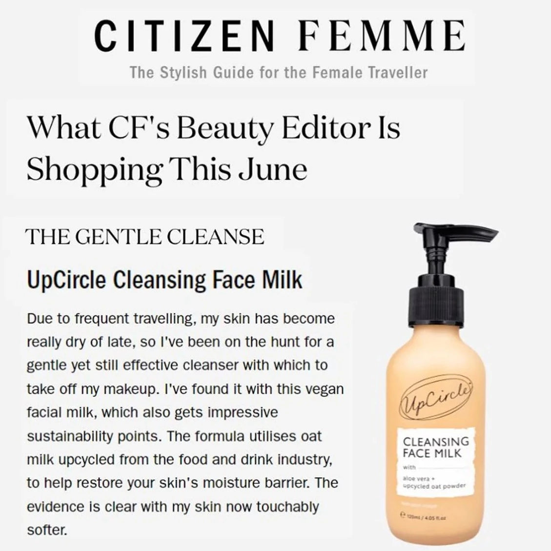 Cleansing Face Milk