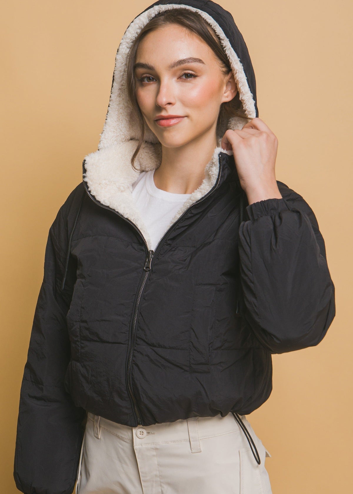 Megan Sherpa Jacket