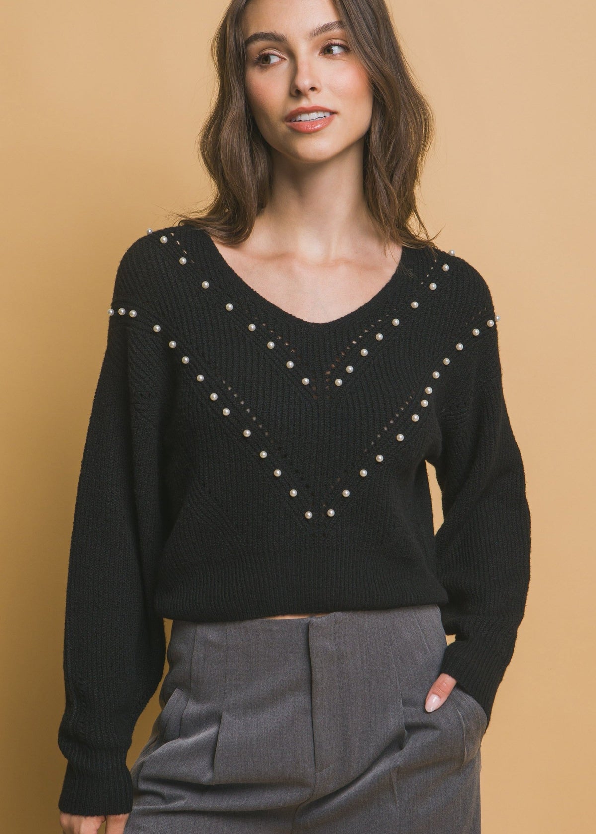 Naomi Pearl Sweater