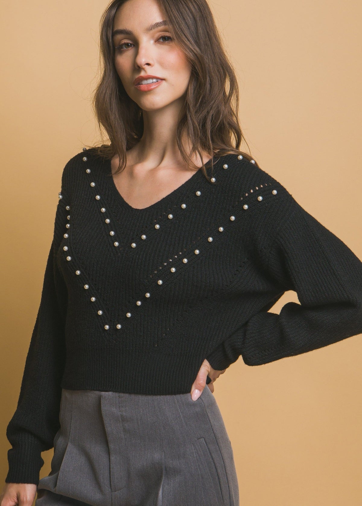 Naomi Pearl Sweater