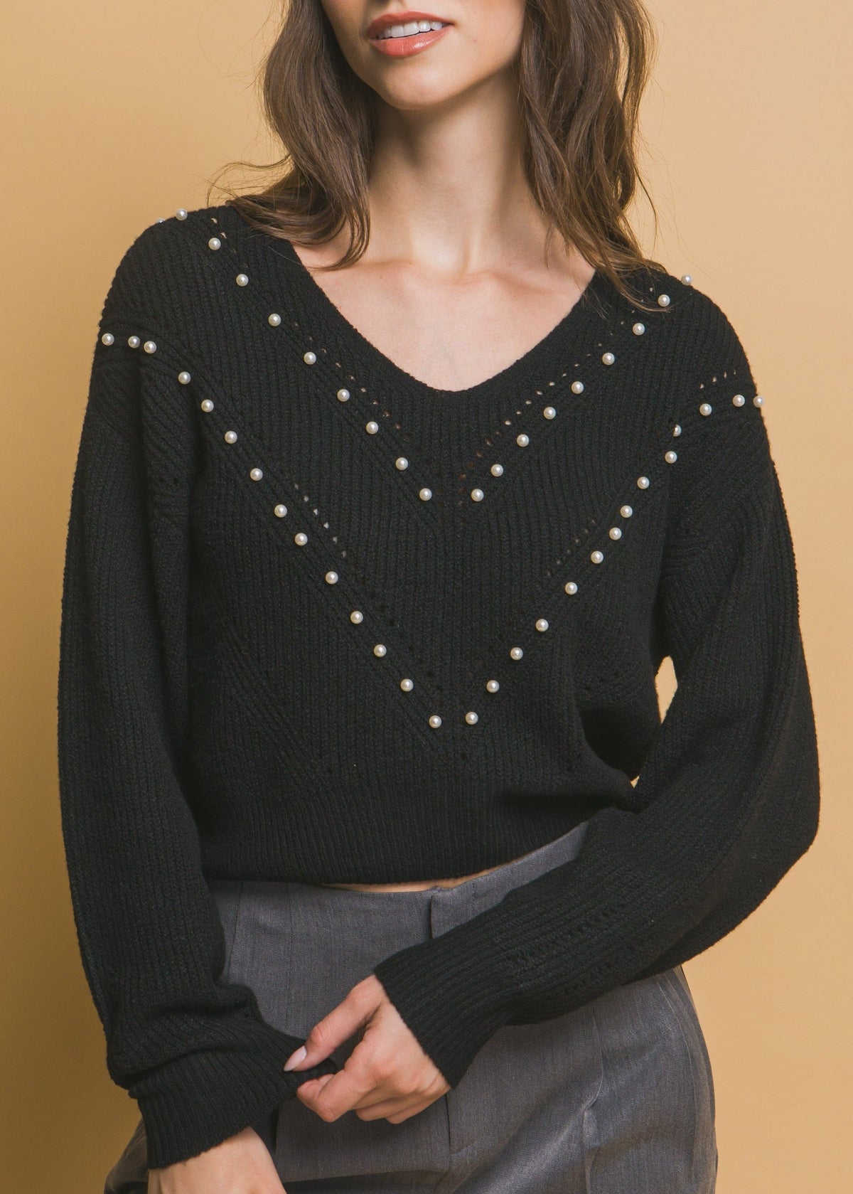 Naomi Pearl Sweater