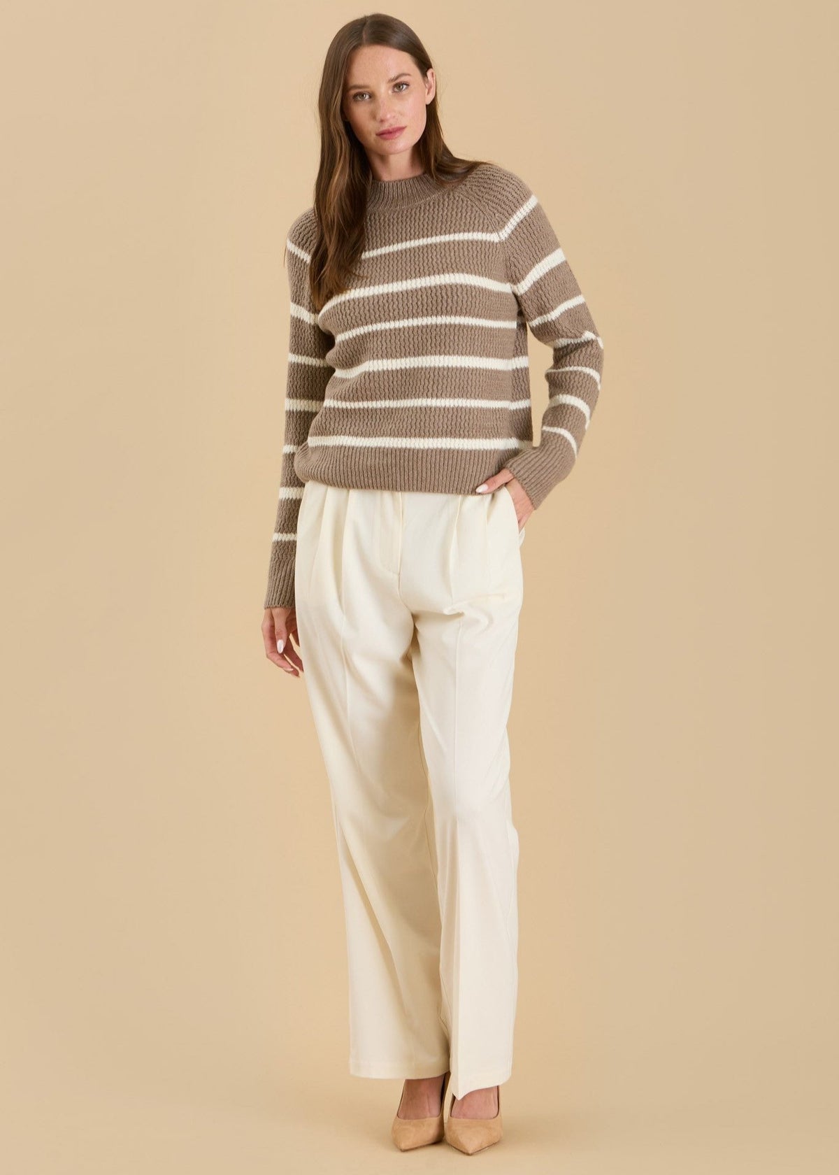 Maggie Stripe Sweater