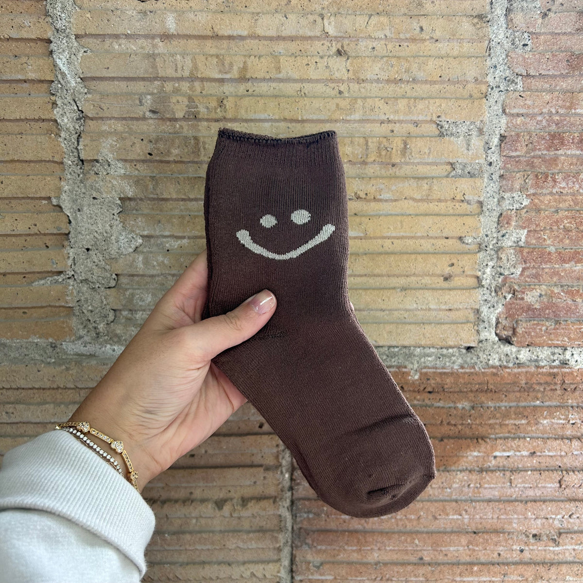 Cozy Smiley Socks