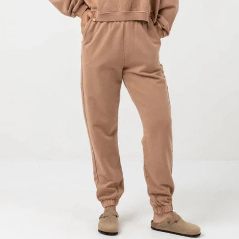Stacked Track Pant - Caramel