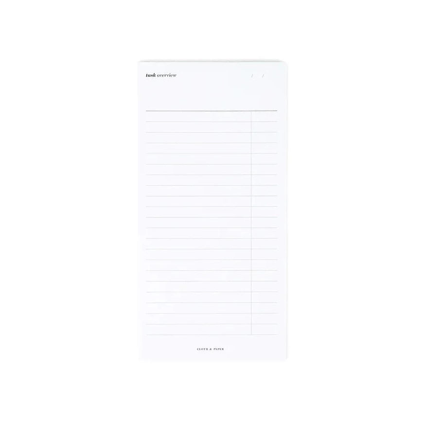 Task Overview Notepad